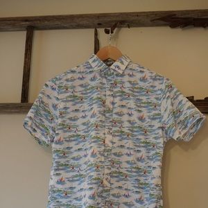 Vintage boating button up